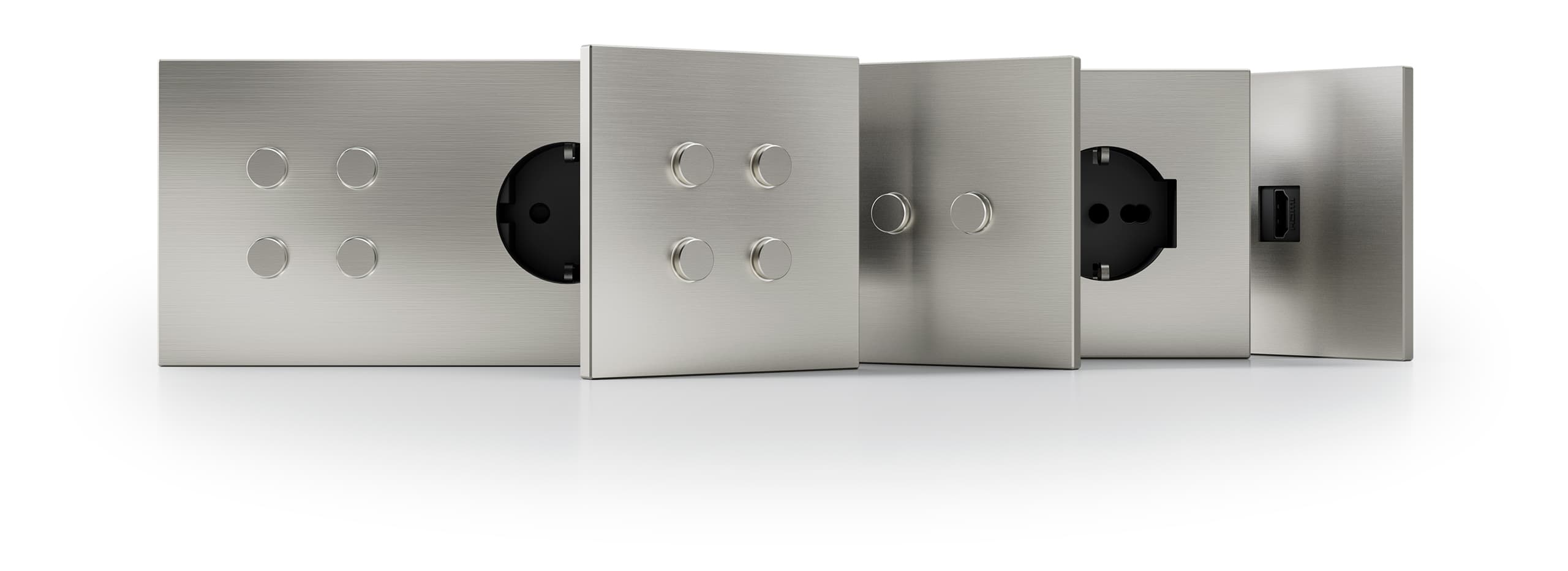 Ekinex KNX keypad in a prestige Melbourne residence
